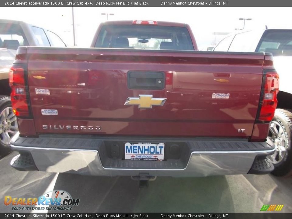2014 Chevrolet Silverado 1500 LT Crew Cab 4x4 Deep Ruby Metallic / Jet Black Photo #2
