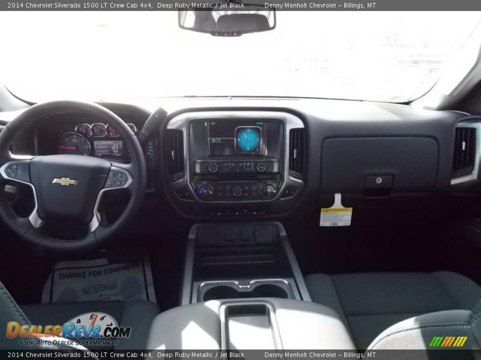 2014 Chevrolet Silverado 1500 LT Crew Cab 4x4 Deep Ruby Metallic / Jet Black Photo #7