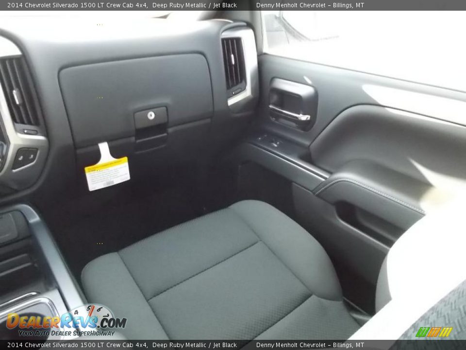 2014 Chevrolet Silverado 1500 LT Crew Cab 4x4 Deep Ruby Metallic / Jet Black Photo #9