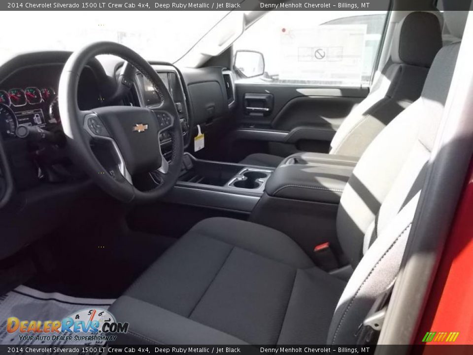 2014 Chevrolet Silverado 1500 LT Crew Cab 4x4 Deep Ruby Metallic / Jet Black Photo #10