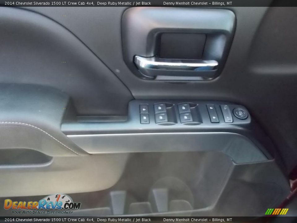 2014 Chevrolet Silverado 1500 LT Crew Cab 4x4 Deep Ruby Metallic / Jet Black Photo #11