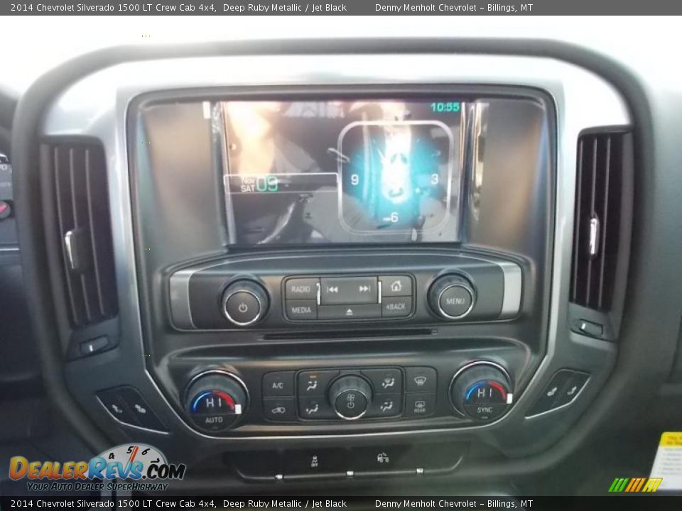 2014 Chevrolet Silverado 1500 LT Crew Cab 4x4 Deep Ruby Metallic / Jet Black Photo #13