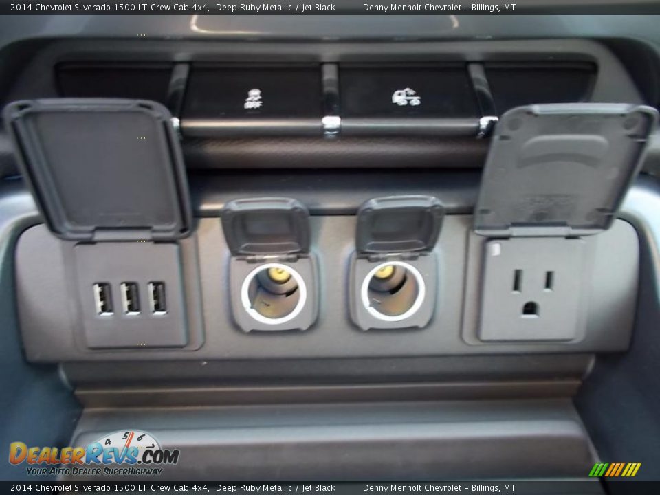 2014 Chevrolet Silverado 1500 LT Crew Cab 4x4 Deep Ruby Metallic / Jet Black Photo #14