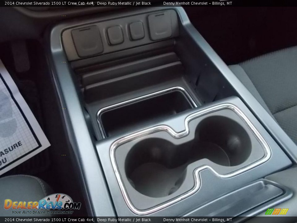 2014 Chevrolet Silverado 1500 LT Crew Cab 4x4 Deep Ruby Metallic / Jet Black Photo #15