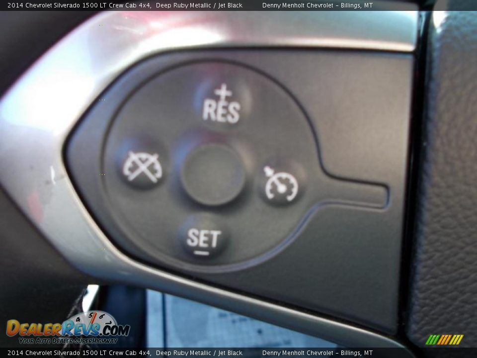 2014 Chevrolet Silverado 1500 LT Crew Cab 4x4 Deep Ruby Metallic / Jet Black Photo #17