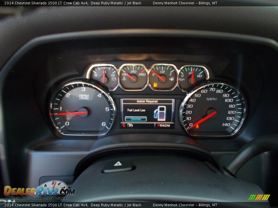 2014 Chevrolet Silverado 1500 LT Crew Cab 4x4 Deep Ruby Metallic / Jet Black Photo #19