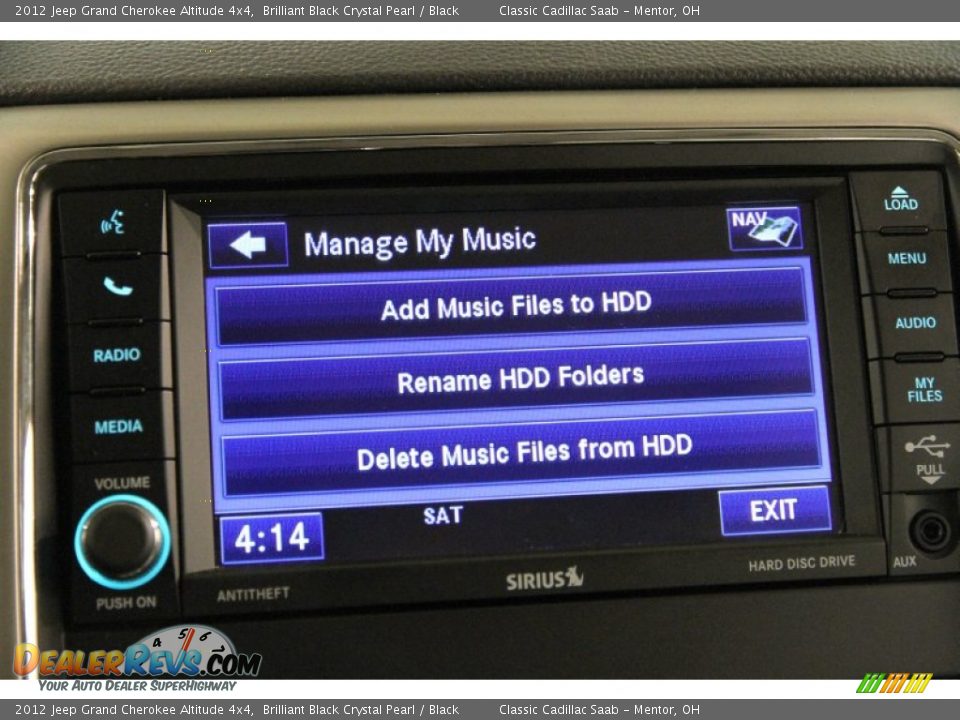 2012 Jeep Grand Cherokee Altitude 4x4 Brilliant Black Crystal Pearl / Black Photo #18