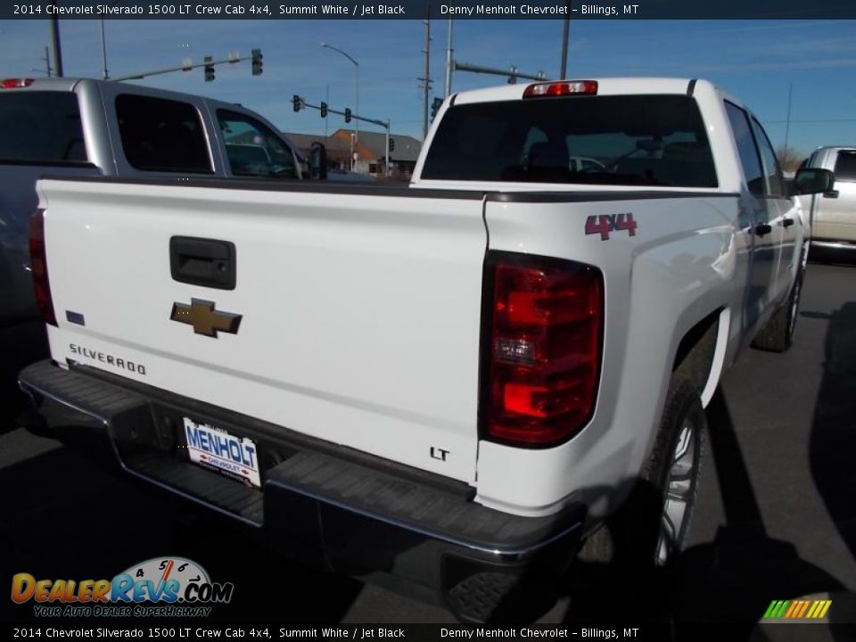 2014 Chevrolet Silverado 1500 LT Crew Cab 4x4 Summit White / Jet Black Photo #2
