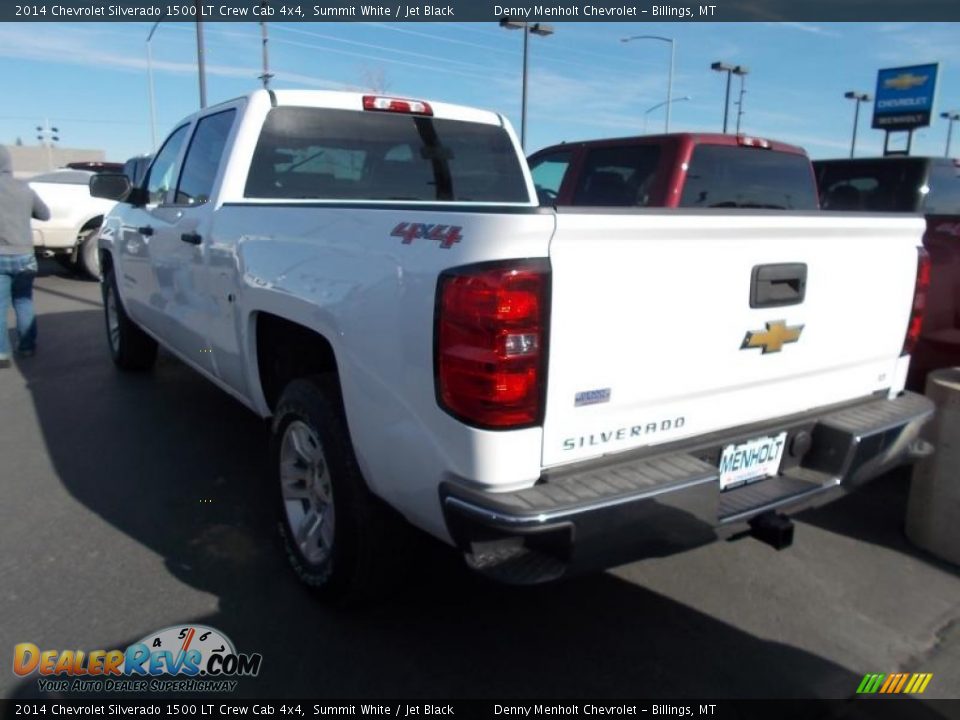 2014 Chevrolet Silverado 1500 LT Crew Cab 4x4 Summit White / Jet Black Photo #3