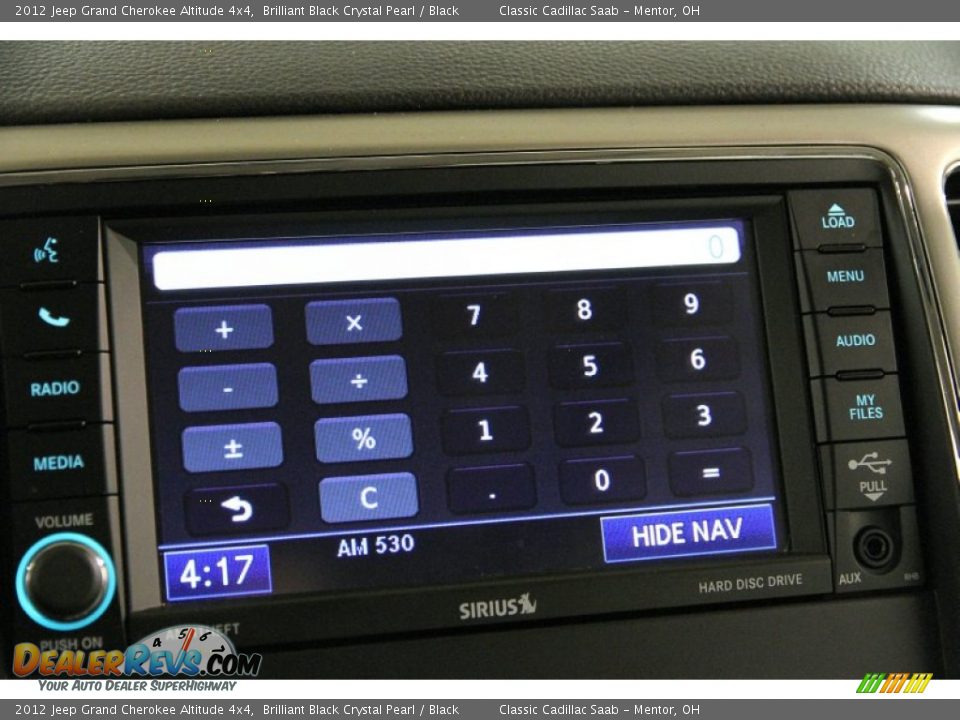 2012 Jeep Grand Cherokee Altitude 4x4 Brilliant Black Crystal Pearl / Black Photo #27