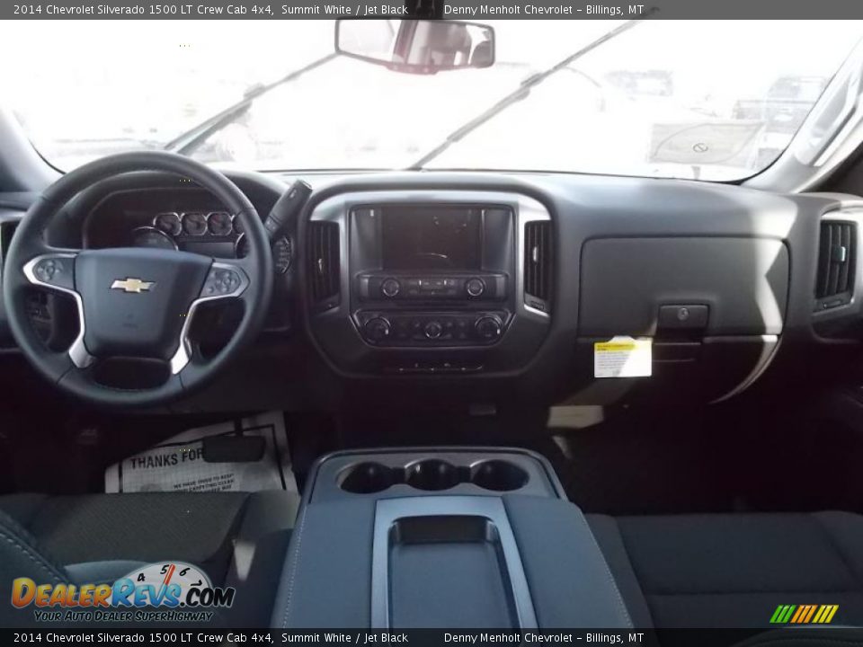 2014 Chevrolet Silverado 1500 LT Crew Cab 4x4 Summit White / Jet Black Photo #7