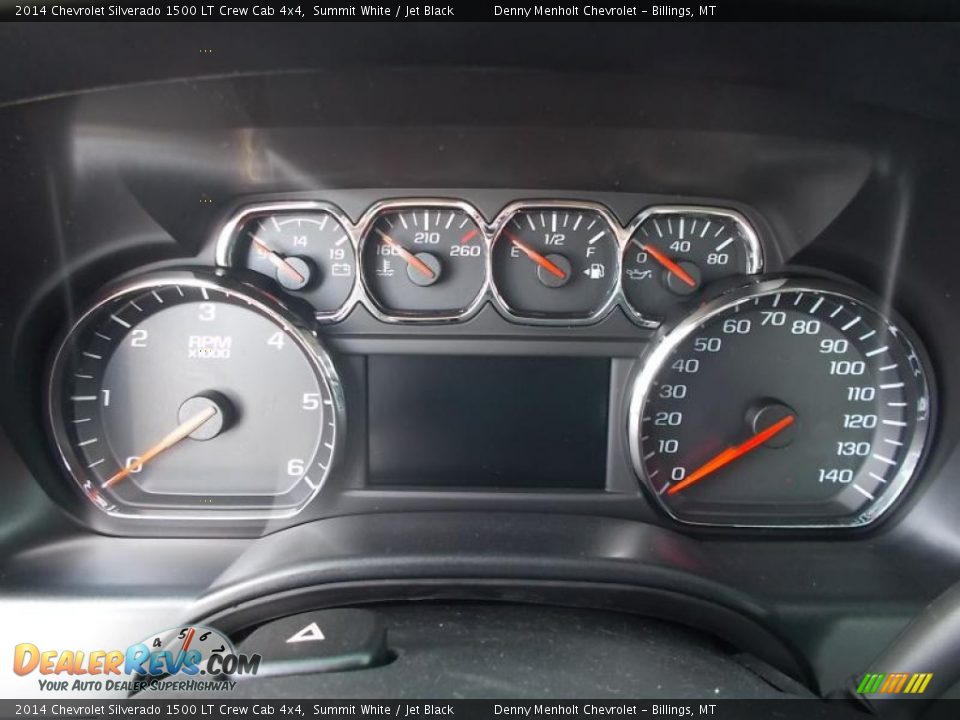 2014 Chevrolet Silverado 1500 LT Crew Cab 4x4 Summit White / Jet Black Photo #17
