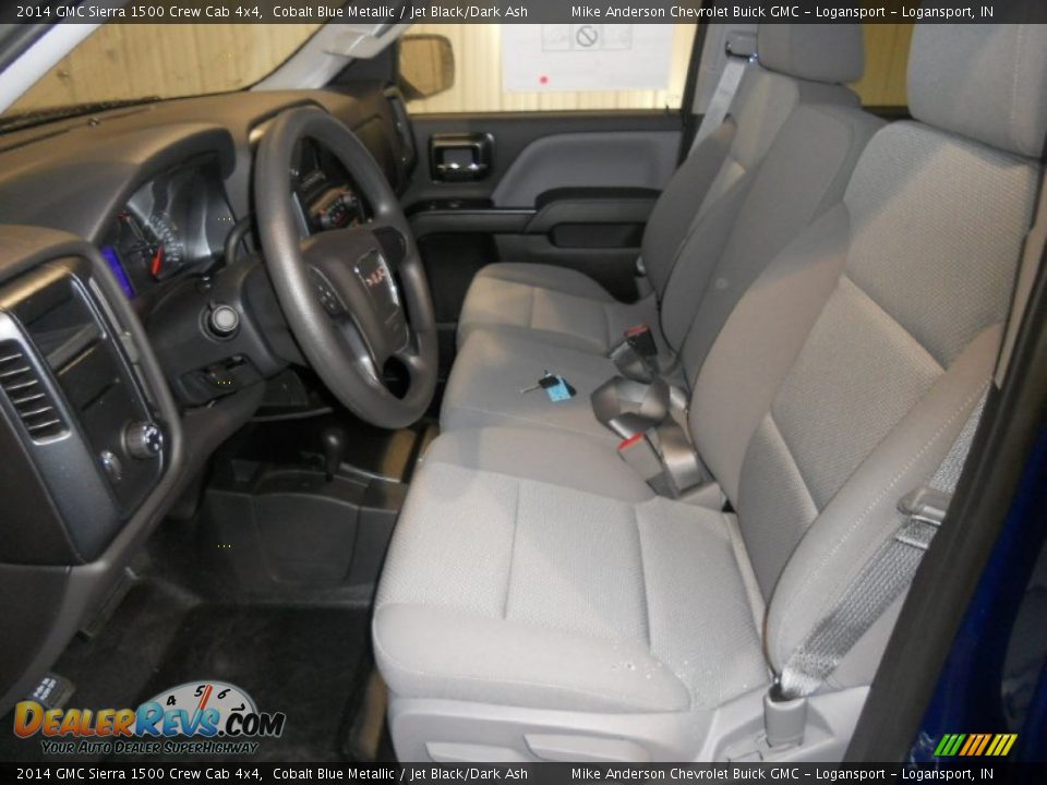 2014 GMC Sierra 1500 Crew Cab 4x4 Cobalt Blue Metallic / Jet Black/Dark Ash Photo #2