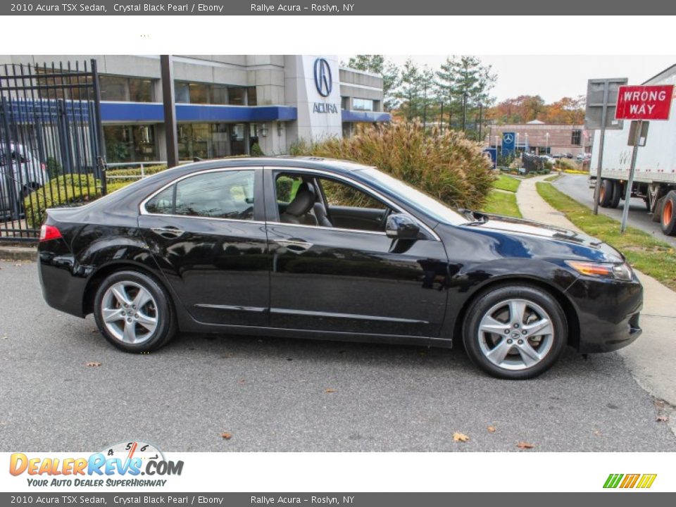 2010 Acura TSX Sedan Crystal Black Pearl / Ebony Photo #3