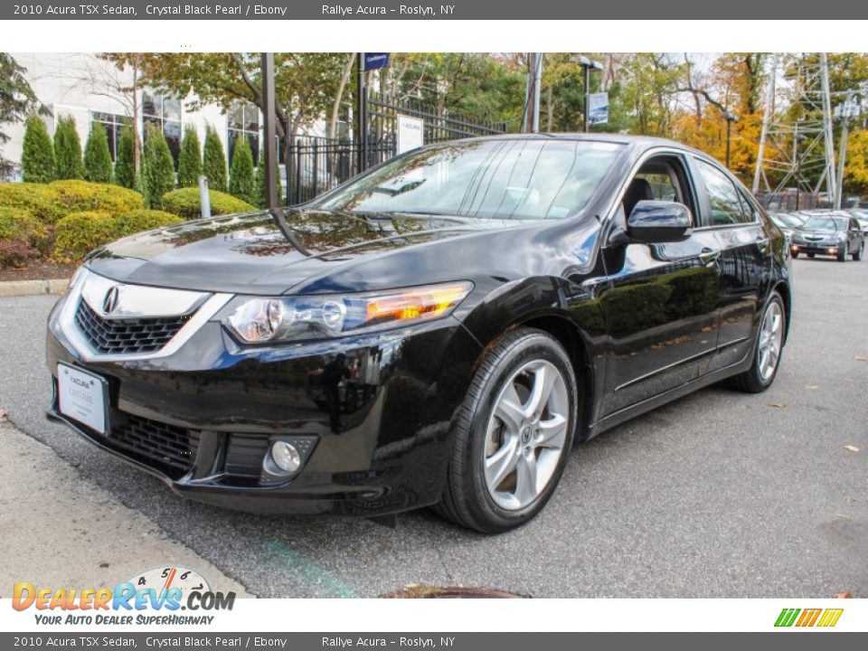 2010 Acura TSX Sedan Crystal Black Pearl / Ebony Photo #7
