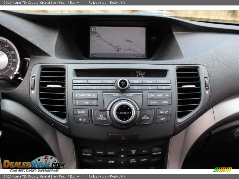 2010 Acura TSX Sedan Crystal Black Pearl / Ebony Photo #13