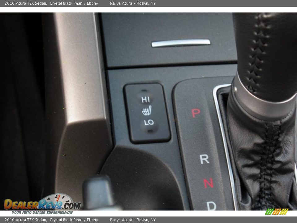 2010 Acura TSX Sedan Crystal Black Pearl / Ebony Photo #14