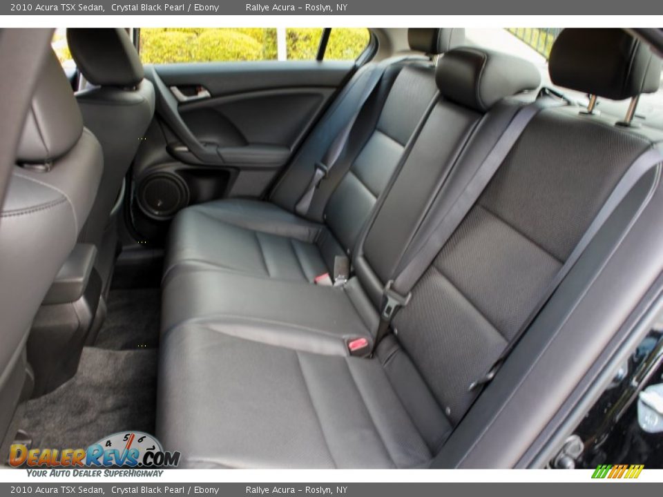 2010 Acura TSX Sedan Crystal Black Pearl / Ebony Photo #19