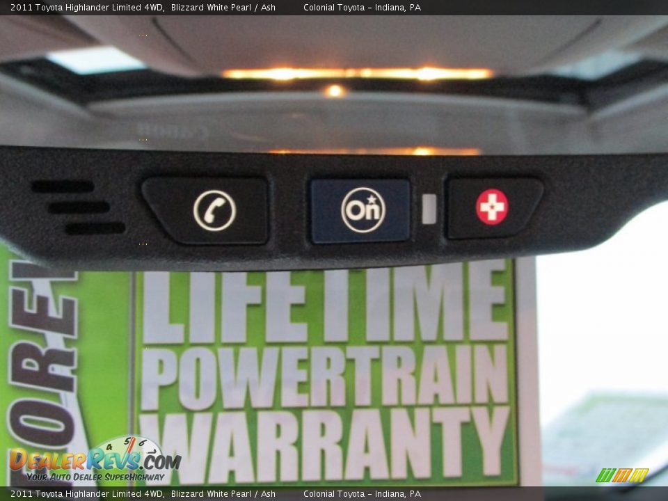 2011 Toyota Highlander Limited 4WD Blizzard White Pearl / Ash Photo #17