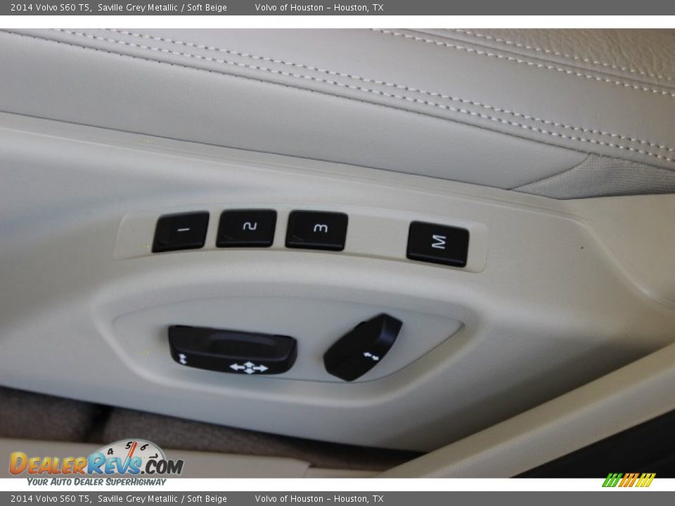 2014 Volvo S60 T5 Saville Grey Metallic / Soft Beige Photo #13