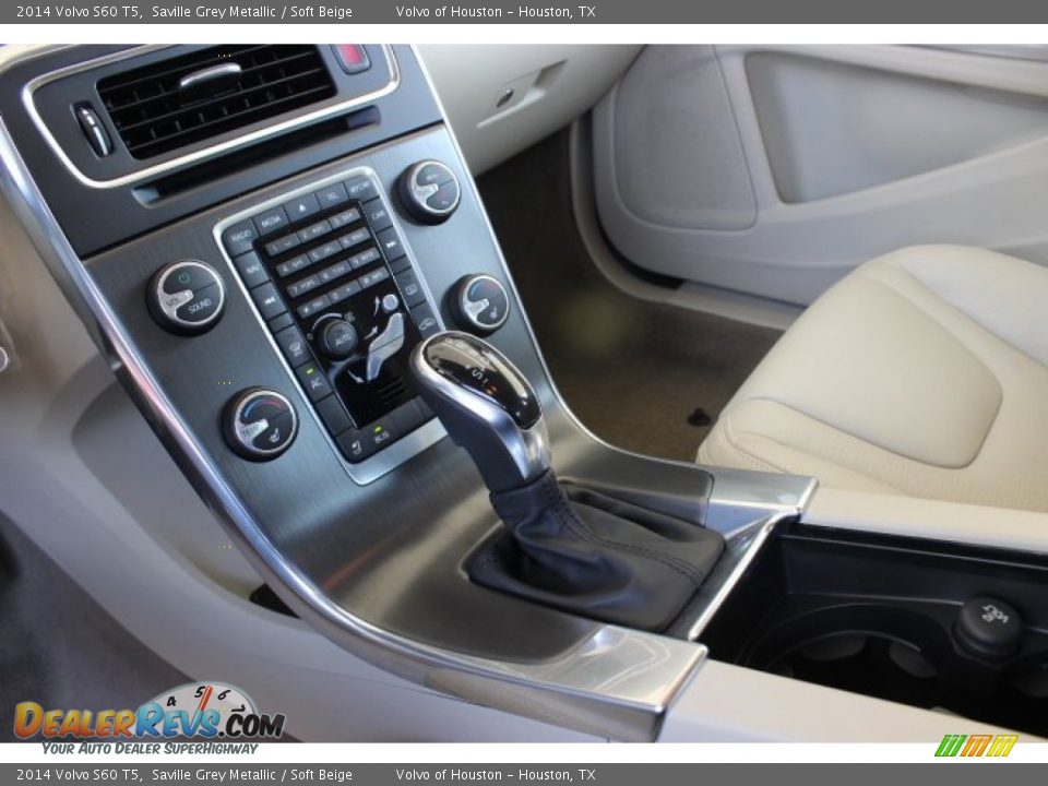 2014 Volvo S60 T5 Saville Grey Metallic / Soft Beige Photo #15