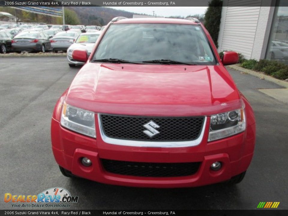 2006 Suzuki Grand Vitara 4x4 Racy Red / Black Photo #4