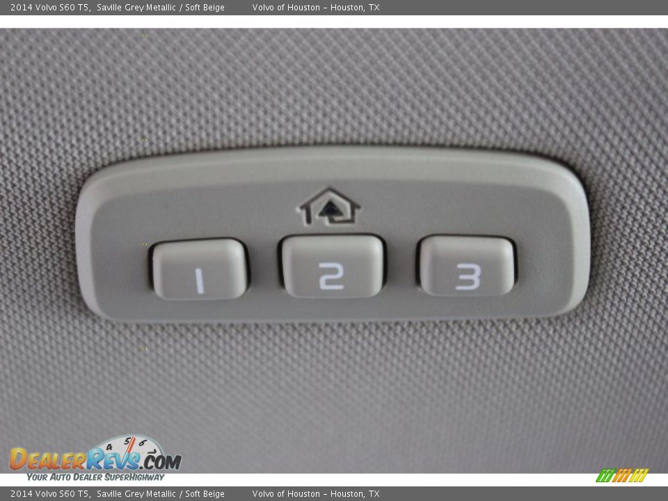 2014 Volvo S60 T5 Saville Grey Metallic / Soft Beige Photo #17