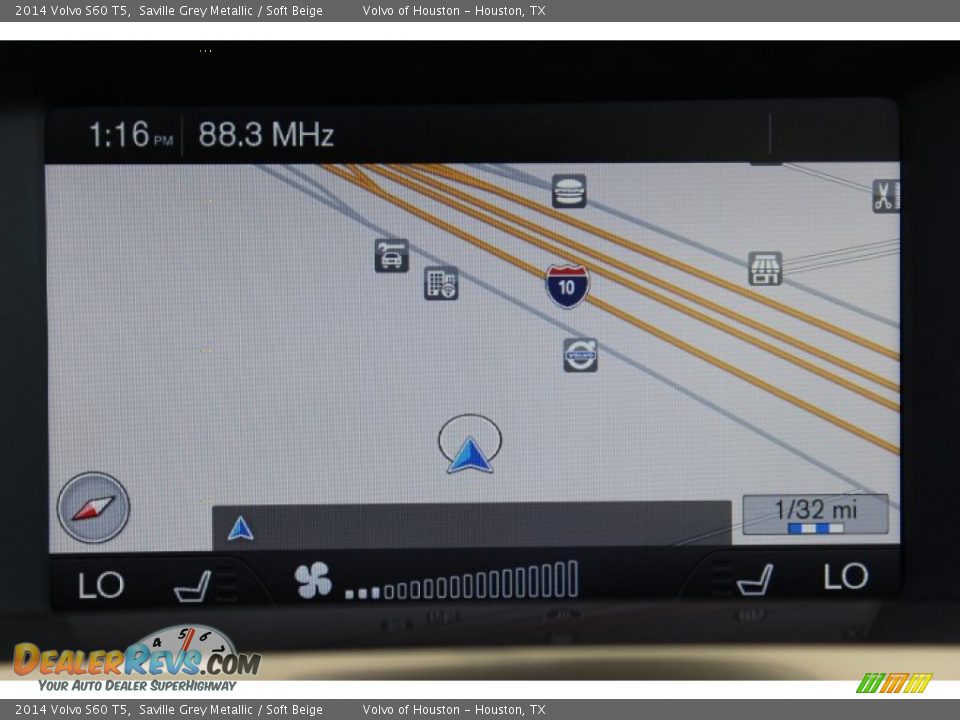 2014 Volvo S60 T5 Saville Grey Metallic / Soft Beige Photo #18