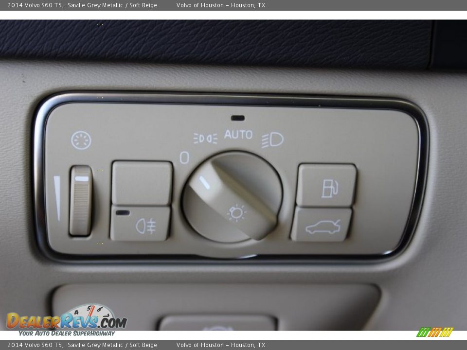 2014 Volvo S60 T5 Saville Grey Metallic / Soft Beige Photo #23