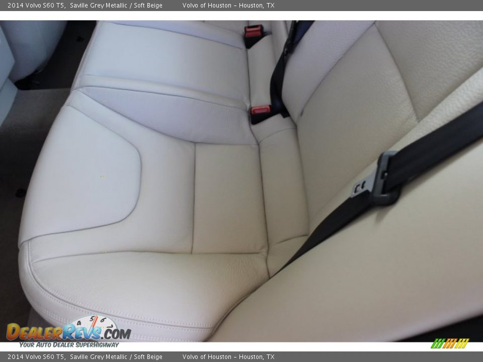 2014 Volvo S60 T5 Saville Grey Metallic / Soft Beige Photo #26