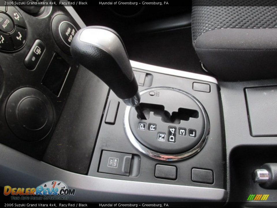 2006 Suzuki Grand Vitara 4x4 Racy Red / Black Photo #15