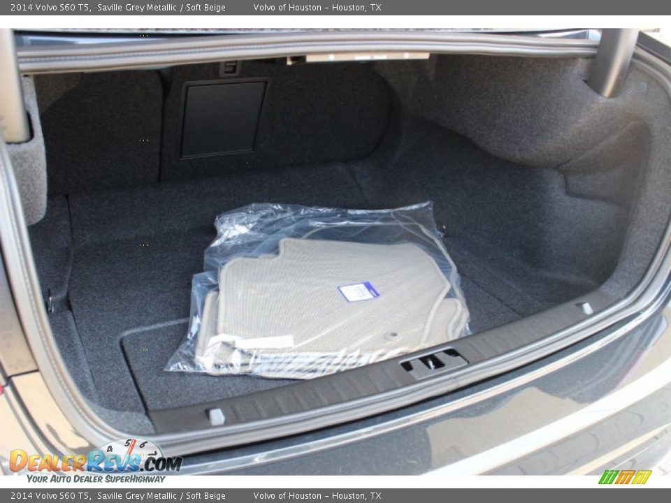 2014 Volvo S60 T5 Saville Grey Metallic / Soft Beige Photo #30