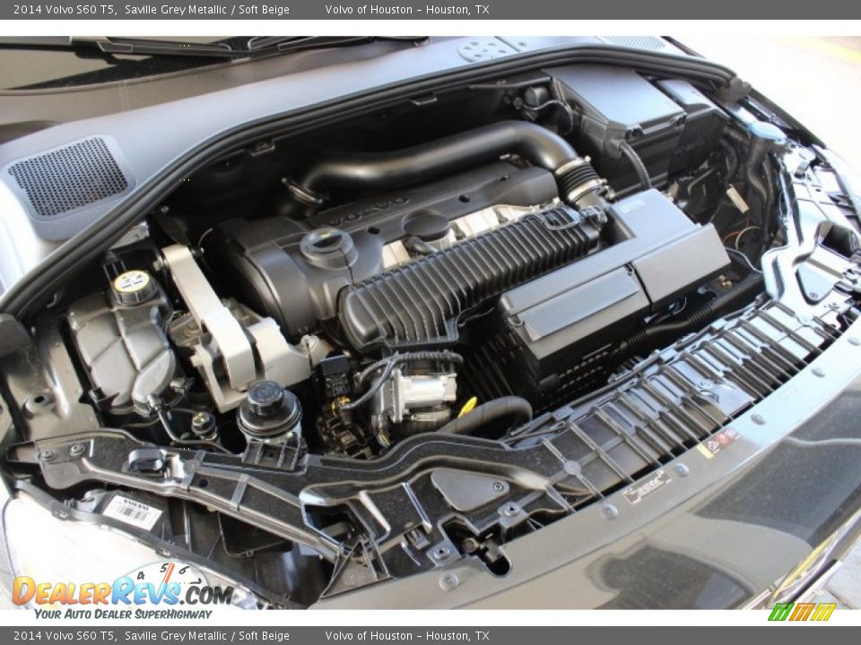 2014 Volvo S60 T5 Saville Grey Metallic / Soft Beige Photo #31