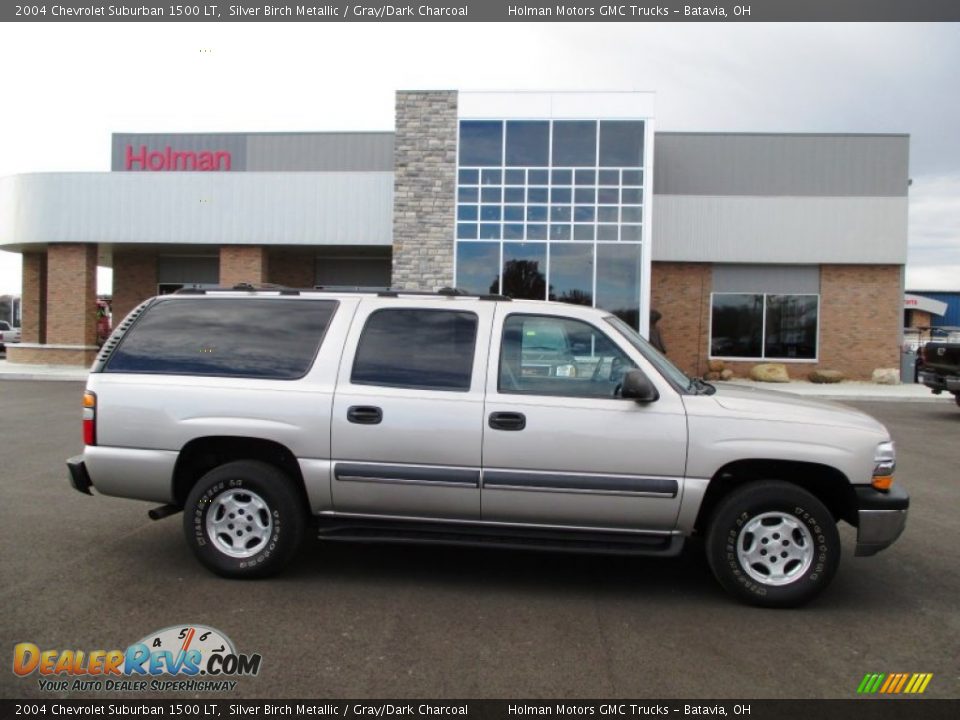 2004 Chevrolet Suburban 1500 LT Silver Birch Metallic / Gray/Dark Charcoal Photo #1