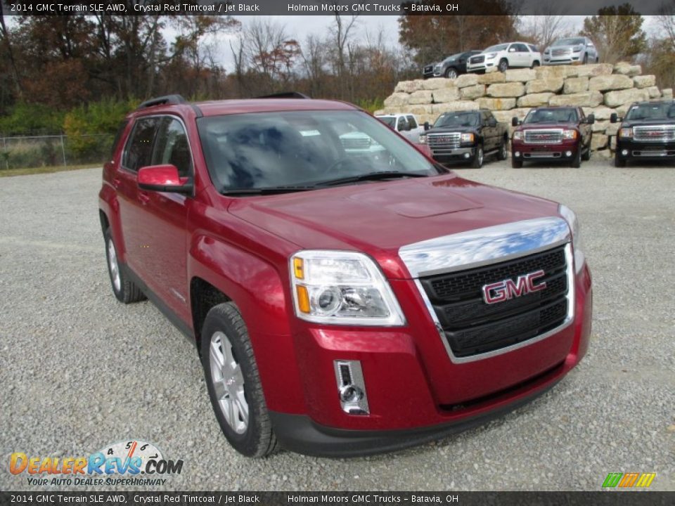 2014 GMC Terrain SLE AWD Crystal Red Tintcoat / Jet Black Photo #2