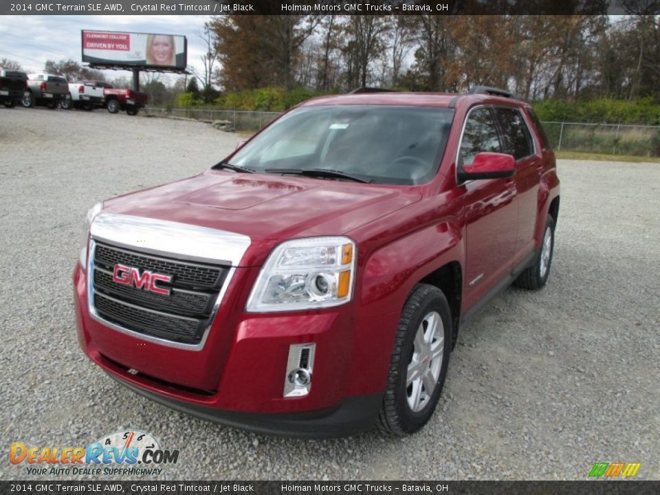 2014 GMC Terrain SLE AWD Crystal Red Tintcoat / Jet Black Photo #3