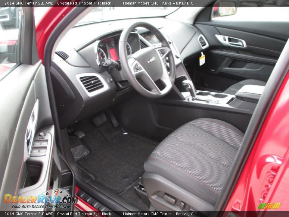 2014 GMC Terrain SLE AWD Crystal Red Tintcoat / Jet Black Photo #5