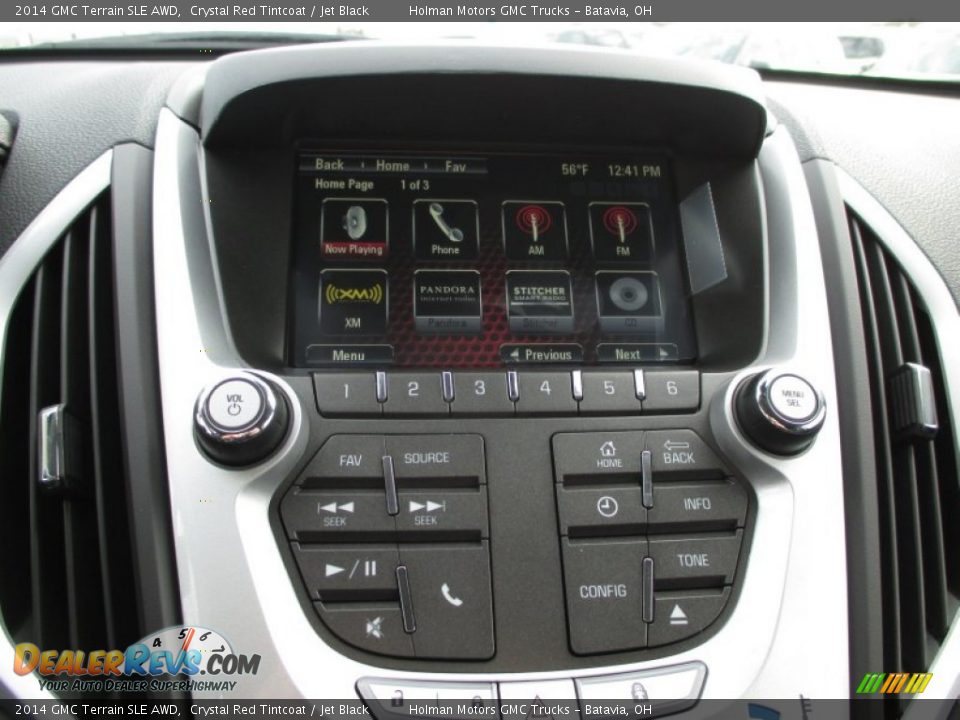 2014 GMC Terrain SLE AWD Crystal Red Tintcoat / Jet Black Photo #7