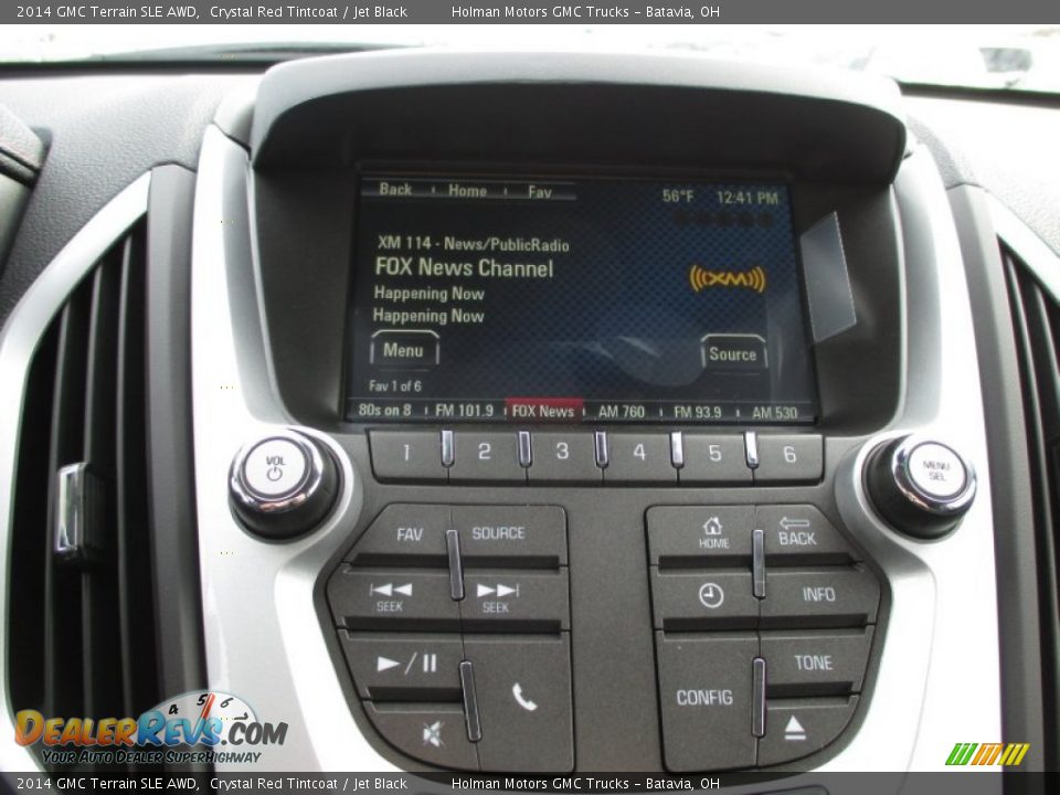 2014 GMC Terrain SLE AWD Crystal Red Tintcoat / Jet Black Photo #8