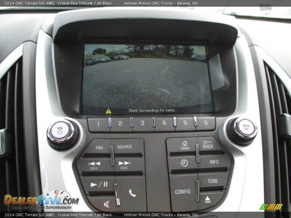 2014 GMC Terrain SLE AWD Crystal Red Tintcoat / Jet Black Photo #9