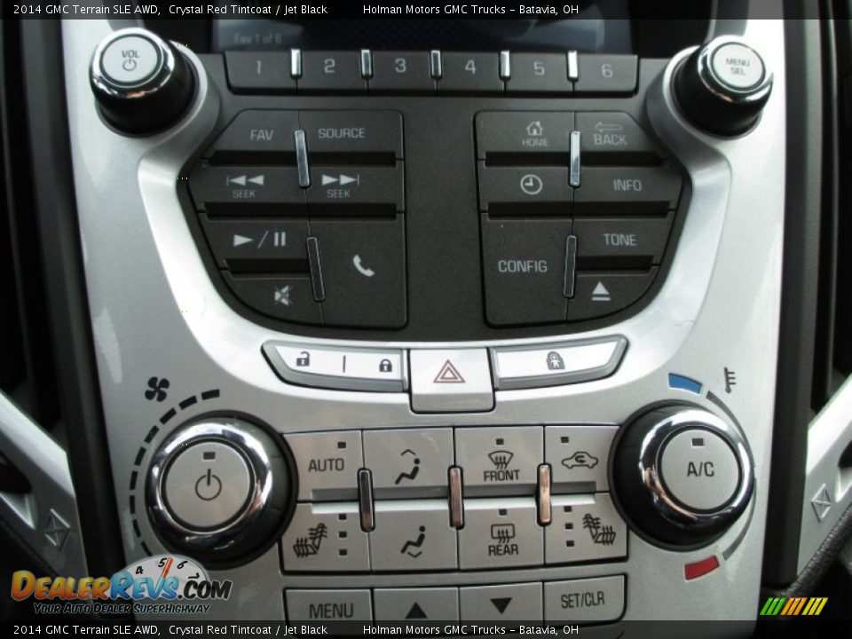 2014 GMC Terrain SLE AWD Crystal Red Tintcoat / Jet Black Photo #10