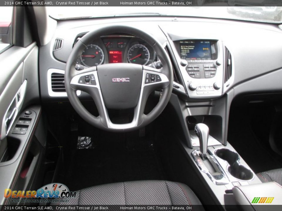 2014 GMC Terrain SLE AWD Crystal Red Tintcoat / Jet Black Photo #17