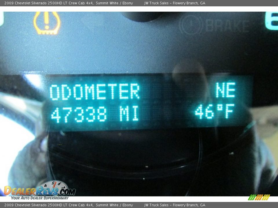 2009 Chevrolet Silverado 2500HD LT Crew Cab 4x4 Summit White / Ebony Photo #26