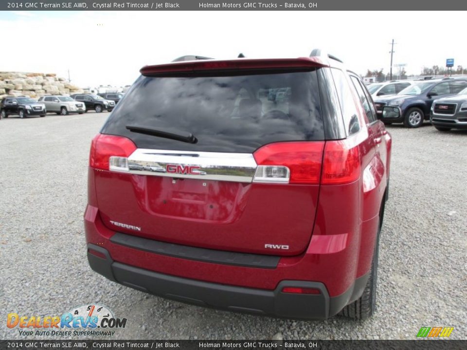 2014 GMC Terrain SLE AWD Crystal Red Tintcoat / Jet Black Photo #23