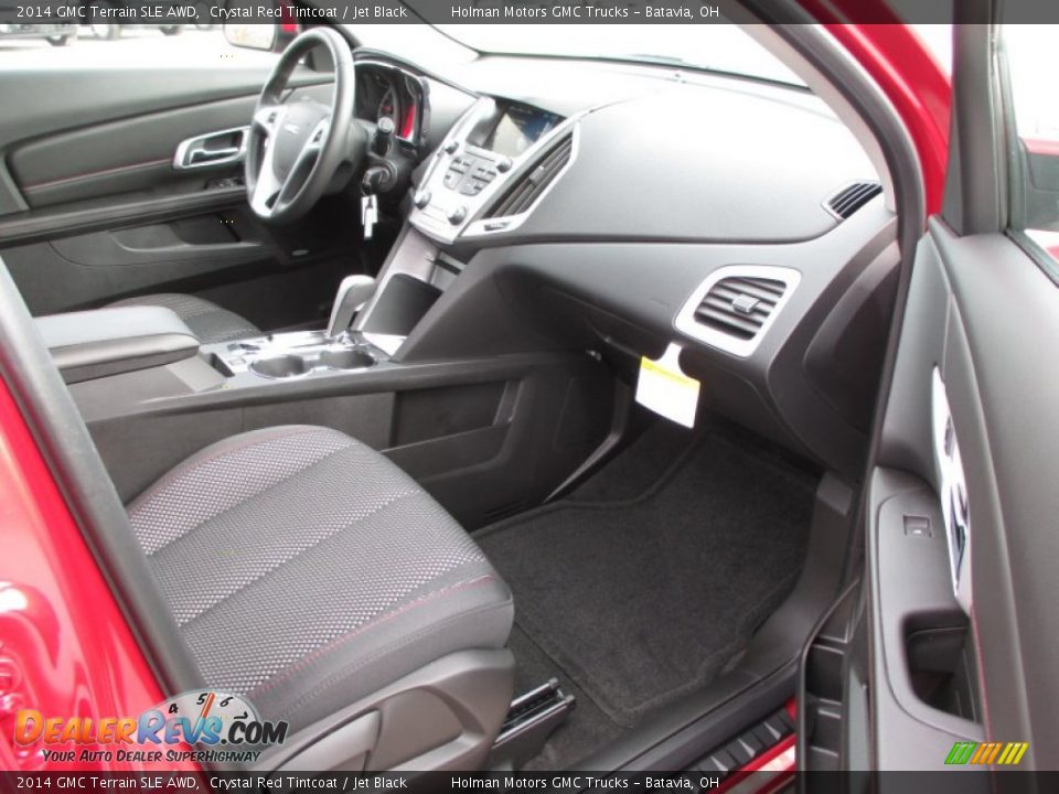 2014 GMC Terrain SLE AWD Crystal Red Tintcoat / Jet Black Photo #25