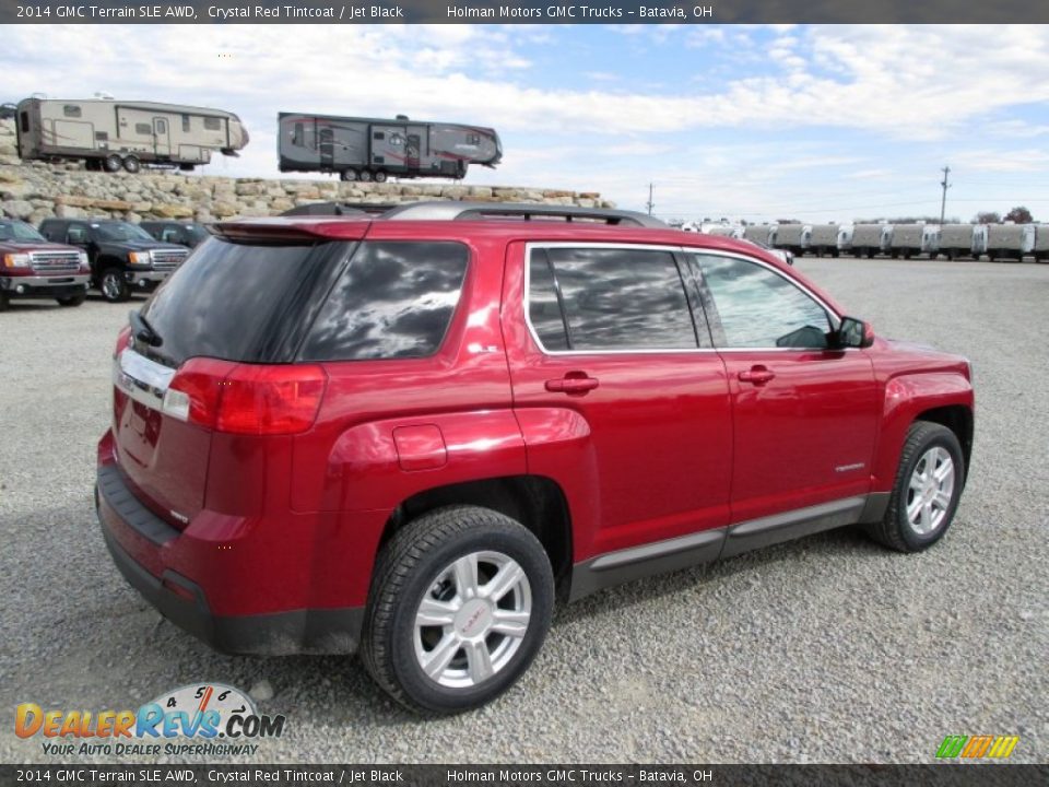 2014 GMC Terrain SLE AWD Crystal Red Tintcoat / Jet Black Photo #27