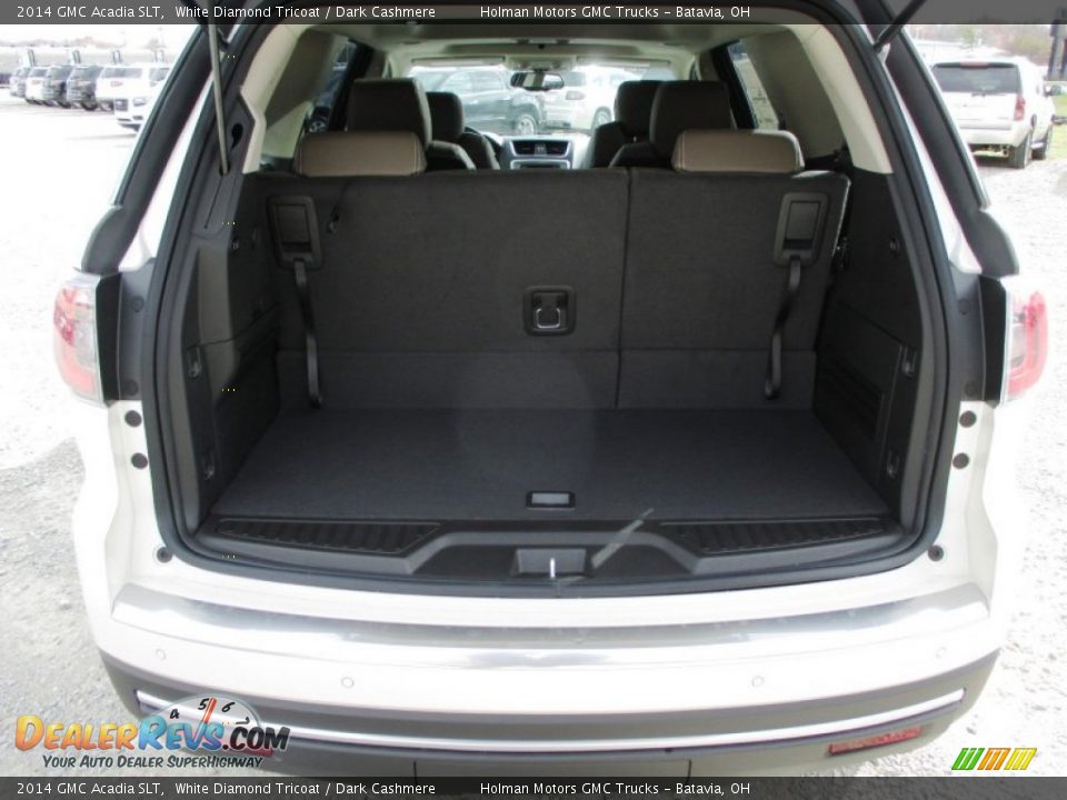 2014 GMC Acadia SLT White Diamond Tricoat / Dark Cashmere Photo #29