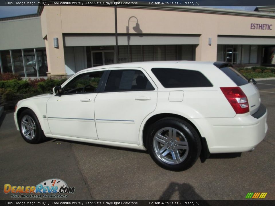 2005 Dodge Magnum R/T Cool Vanilla White / Dark Slate Gray/Light Graystone Photo #4