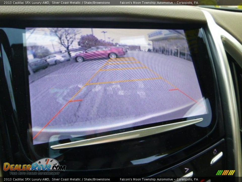 2013 Cadillac SRX Luxury AWD Silver Coast Metallic / Shale/Brownstone Photo #25