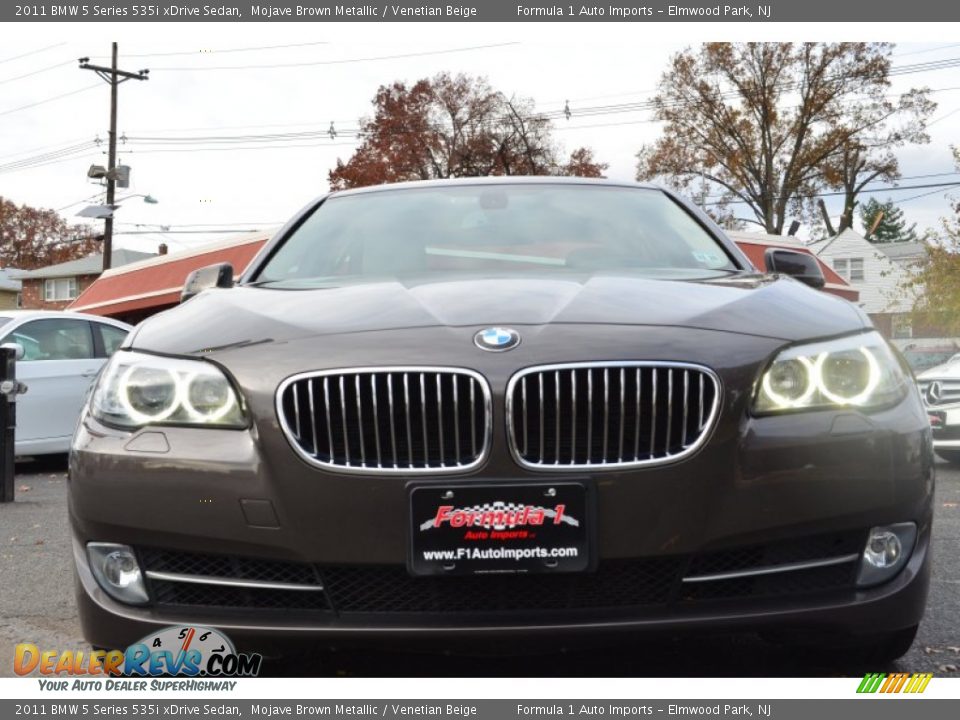 2011 BMW 5 Series 535i xDrive Sedan Mojave Brown Metallic / Venetian Beige Photo #2